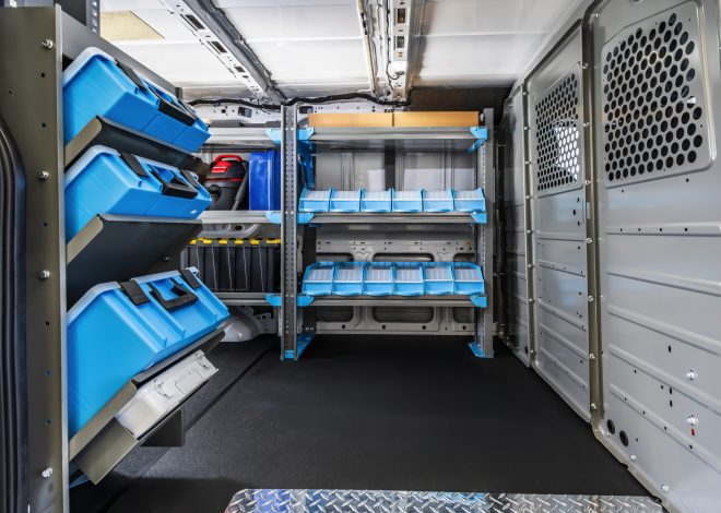 Scratch- and Impact-Resistant Van Shelving for Long-Lasting Interior Protection