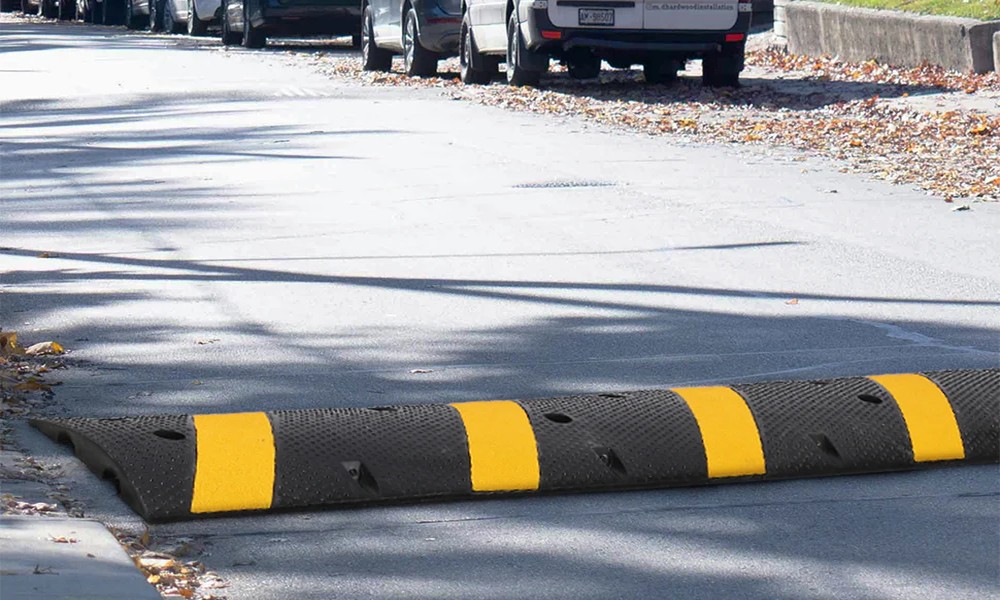 Hurricane Resistant Traffic Safety Equipment for Florida Parking Areas